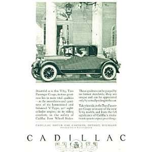  1924 Cadillac V 63 Two Passenger Coupe Ad, A2397 