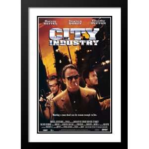 City of Industry 20x26 Framed and Double Matted Movie Poster   Style A