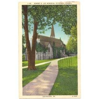 1940s Vintage Postcard Robert E. Lee Memorial Episcopal Church 