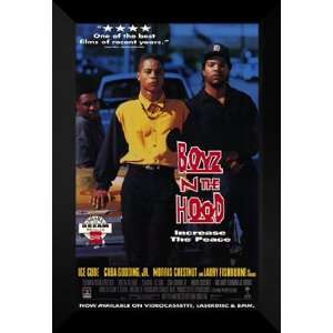  Boyz N the Hood 27x40 FRAMED Movie Poster   Style B