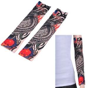  Tattoo Sleeves   Dragon of Fire Tattoo Sleeves (Pair), One 
