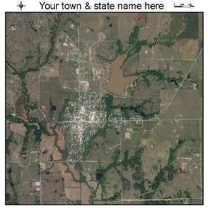   Photography Map of Elmore City, Oklahoma 2010 OK 