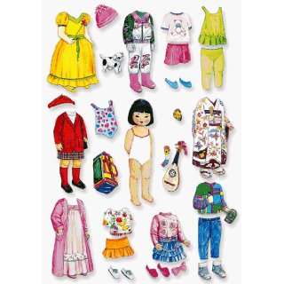  Mikko   Asian Girl Felt Felt Doll with clothes   Kit Toys 