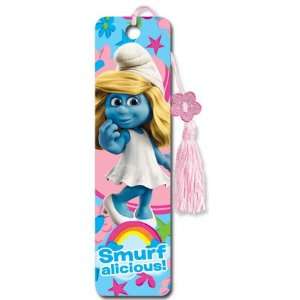 Smurfalicious   Smurfette   Collectors Beaded Bookmark 