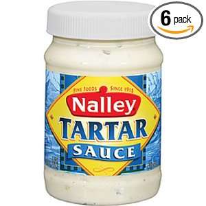 Nalley Tarter Sauce, 16 Ounce (Pack of 6)  Grocery 