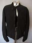   Emporio ARMANI Black Leather Jacket EU56 XL RRP£1195 Coat veste cuir