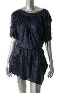 BCBG Maxazria NEW Blue Casual Dress BHFO Sale S  