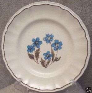 KENSINGTON STAFFORDSHIRE Dinner PLATE ~ Blue Flowers  