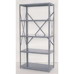  Industrial Clip Open Shelving Angle Post Units with 5 