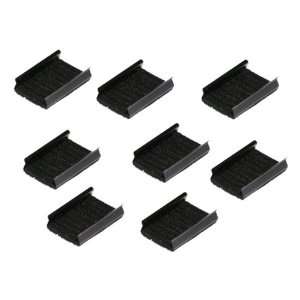  Hook and Loop Stage Skirting Clips Pack of Eight Office 