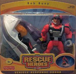 Fisher Price Rescue Heroes Vehicle Response Bob Buoy C2243 (NEW/SEALED 