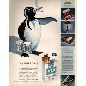  Kool Cigarettes Vintage Ad from 1936