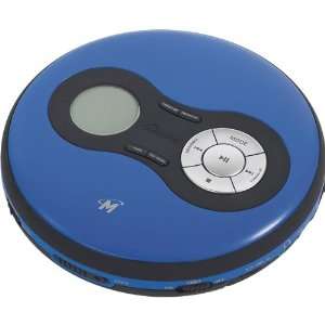 Coby Blue Personal CD Player With Digital PLL AM/FM Radio  Players 