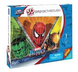 Save 20% on this Selection of MEGA Brands Breakthrough 3D Puzzles