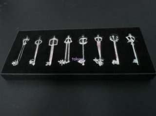 Lot of 8 Kingdom Hearts Keyblades Small Key Disney  