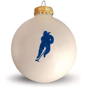  Glass Ornament   Hockey Girl