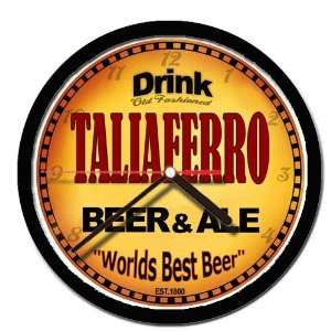  TALIAFERRO beer and ale cerveza wall clock Everything 