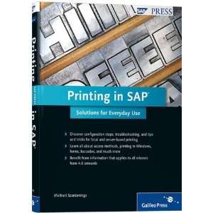  Printing in SAP Solutions for Everyday Use [Hardcover 