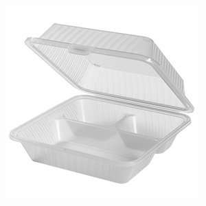   Eco Takeouts Containers 9 x 9 x 3 1/2 12 / CS