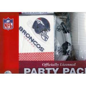  Denver Broncos Tailgate Party Pack 24 Pc. Set Sports 