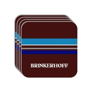  Personal Name Gift   BRINKERHOFF Set of 4 Mini Mousepad 