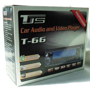   Car Audio 1 DIN Radio Big LCD Screen SD MMC USB /WMA player 12V T88