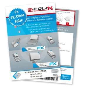 atFoliX FX Clear Invisible screen protector for Clarion OHM 1088 
