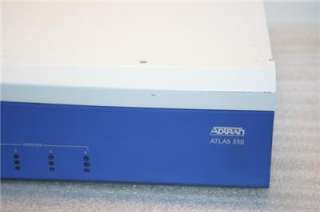 Adtran Atlas 550 Chassis with T1 1200305L2 Blue Face 607565014239 