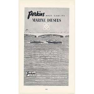   Marine Diesels Police Boats British Print Ad (49949)