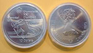 CANADA 1976 OLYMPIC $10 SILVER COIN *No 17**  