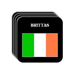  Ireland   BRITTAS Set of 4 Mini Mousepad Coasters 