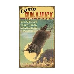  Camp Run a Muck Sign   Customizable