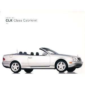  Mercedes Benz CLK320 SLK430 Cabrio Sales Brochure 