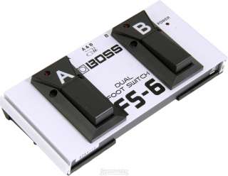 Boss FS 6 (Dual Foot Switch Pedal)  