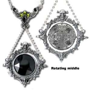  The Obsidian Mirror Necklace 