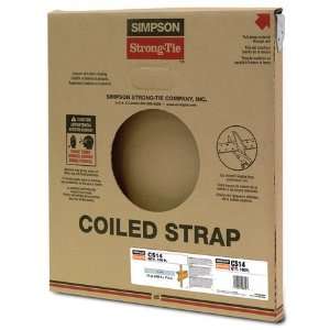  Simpson Strong Tie CS14 14 gauge Coiled Strap 1 1/4 x 100 