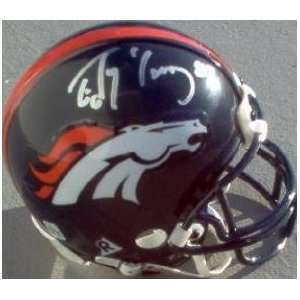   Ed McCaffrey (Denver Broncos) Football Mini Helmet