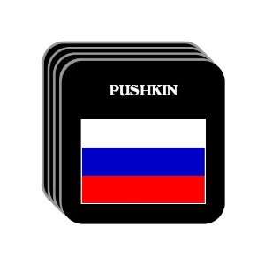 Russia   PUSHKIN Set of 4 Mini Mousepad Coasters