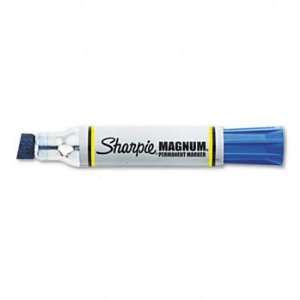   Magnum Oversized Permanent Marker, Chisel Tip, Blue 