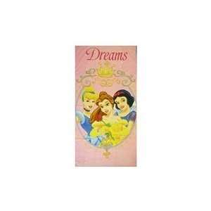    Disney Three Princesses beach towel ( PINK ) 
