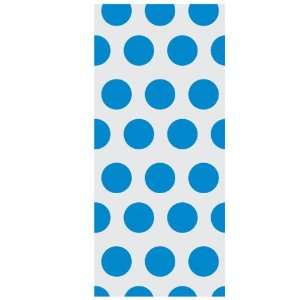  Lets Party By Creative Converting Blue Dot Treat Bags (20 