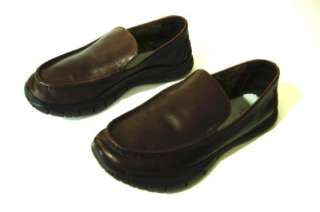 KALSO EARTH Shoe Negative Heel Mens Brown Leather Loafer 10M  