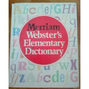  Merriam Websters Elementary Dictionary    1994 publication Books