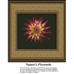   Fireworks Cross Stitch Pattern PDF  Available Arts, Crafts