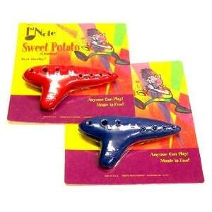    First Note Plastic Sweet Potato Ocarina Musical Instruments