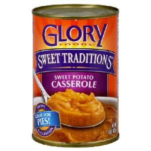  Glory Foods, Potato Sweet Casserole, 15 OZ (Pack of 12 