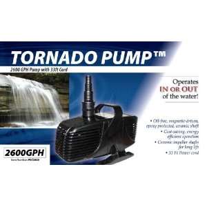  Tornado 2600GPH Pond Pump