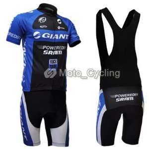 2011 new giant team cycling jersey+bib shorts bike sets clothes sizes 