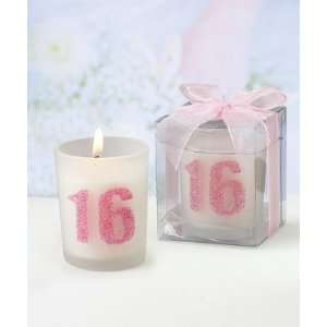  Sweet Pink 16 Candle Holder
