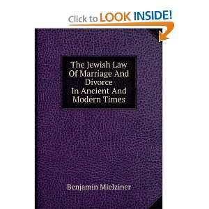   In Ancient And Modern Times Benjamin Mielziner  Books